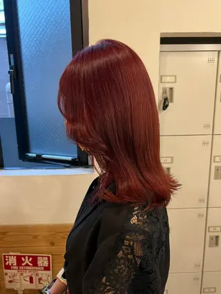 ミディアム LAMP mashiroのヘアスタイル