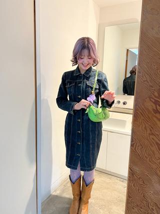 ミディアム カラー kotoko 透け感カラーのヘアスタイル