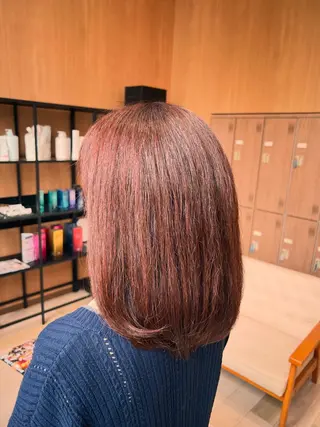 ミディアム cyan Amiのヘアスタイル