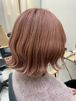 ミディアム カラー ヘアアレンジ 河上 あかねのヘアスタイル