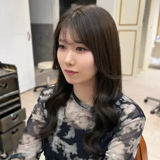 ロング カラー モデル募集 セイノチヒロのヘアスタイル