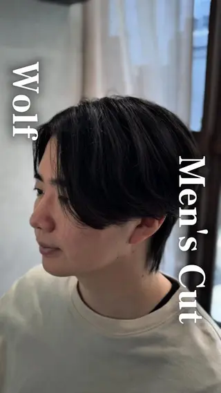 ショート メンズ 札幌大通/メンズ/ 縮毛矯正•髪質改善のヘアスタイル