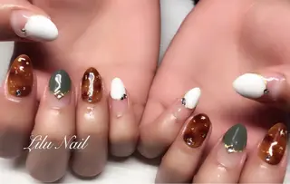 ネイル モチの良さ◉ フィルインネイル♡のネイルデザイン