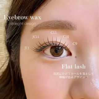 マツエク・マツパ soo lash room Kanaeのマツエク・マツパデザイン