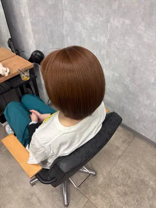 ショート lutia池袋 momoka⠀のヘアスタイル