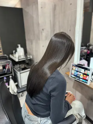 ロング 杉山永 浦安×髪質改善のヘアスタイル