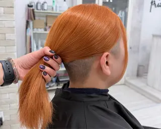 ミディアム 松本 聖未のヘアスタイル