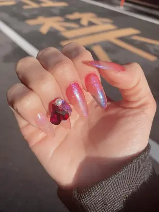 ネイル Spiky とうげ ふうかのネイルデザイン
