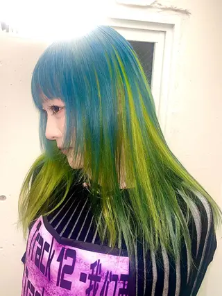 ロング カラー RiSA ★のヘアスタイル