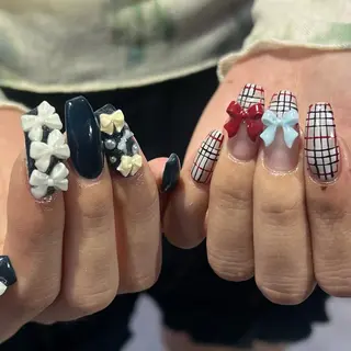 ネイル Hata nail 🎀個性派ニュアンスのネイルデザイン