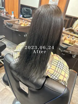 カラー 深野 茜のヘアスタイル