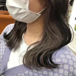ミディアム カラー (産休中)磯野 風香 ReCharme新保のヘアスタイル