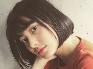 セミロング カラー ヘアアレンジ 🕊️絹髪縮毛矯正✨ トップスタイリスト✨のヘアスタイル