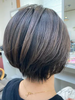 ショート 永沼 真依のヘアスタイル
