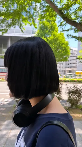 ミディアム 🍓ブリーチカラー 🎀nene🍓のヘアスタイル