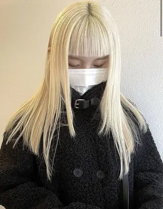 ロング カラーモデル募集中 Rei🐈⬛/大宮のヘアスタイル