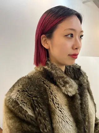 ショート カラー eri kinjoのヘアスタイル