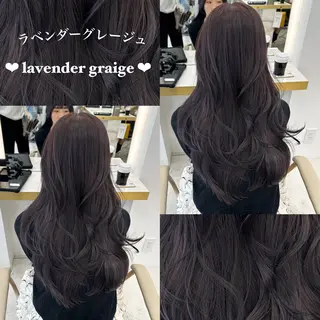 ロング ami 顔まわりカット/小顔のヘアスタイル