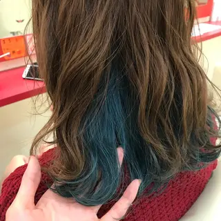 ミディアム カラー 櫻井 なんなのヘアスタイル