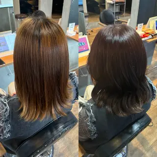 カラー 金子 千桜のヘアスタイル