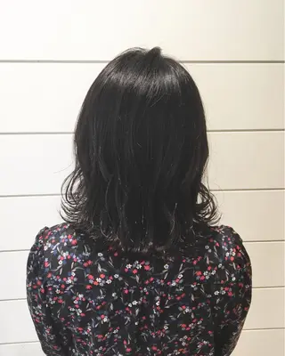 ミディアム カラー 🍊新宿南口🍊 ERINAのヘアスタイル