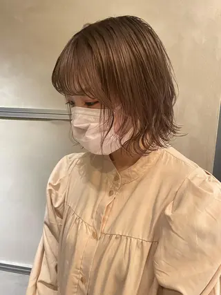 ショート カラー 大人girly🛋️ 🤍yukakoのヘアスタイル