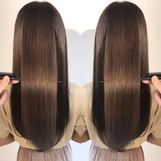 ロング カラー stylist トモヤのヘアスタイル