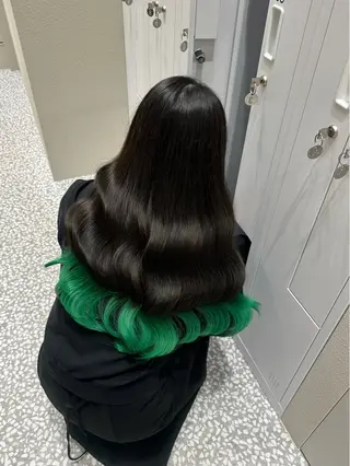 ロング カラー ピンクカラー美容師 新宿美容室🎀のヘアスタイル