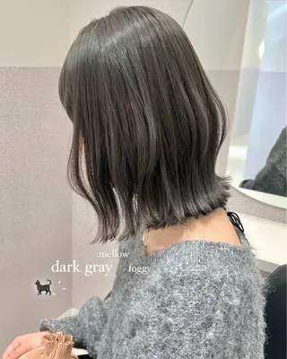 ミディアム 赤み消し/透明感 🤍◝✧ 武者春花のヘアスタイル