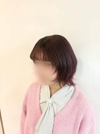 ミディアム カラー0円モデル募集 ♡nanami♡のヘアスタイル