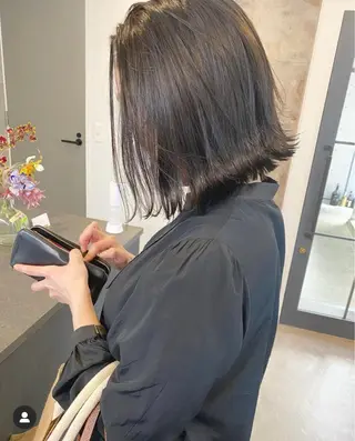 ミディアム 宇野愛華∕ パーマスタイルのヘアスタイル