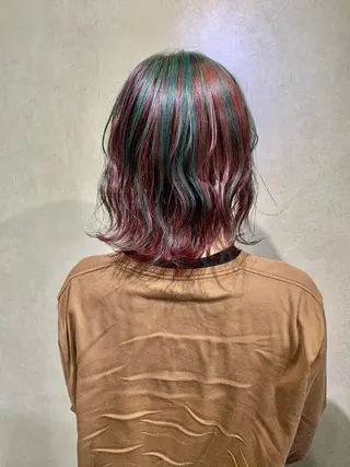ショート カラー 髪質改善*韓国ヘア* レイヤー*IBUKIのヘアスタイル