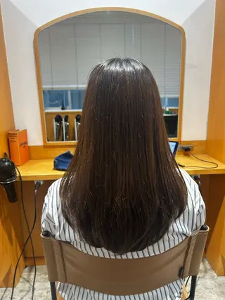 セミロング 【Amphi Tokyo】ななみのヘアスタイル