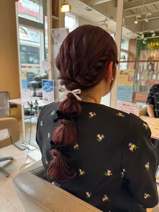ヘアアレンジ 本田 卓也のヘアスタイル