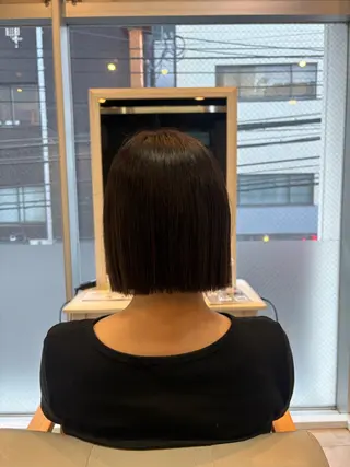 カラー アベ ミスズのヘアスタイル