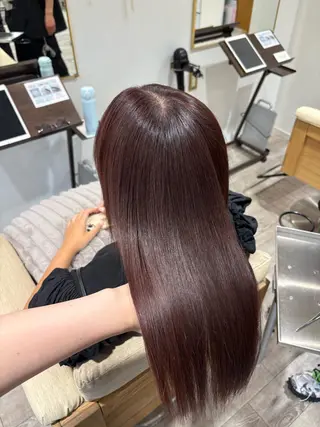 カラー ブリーチカラー/茨木 𝙨𝙖𝙠𝙞💚のヘアスタイル