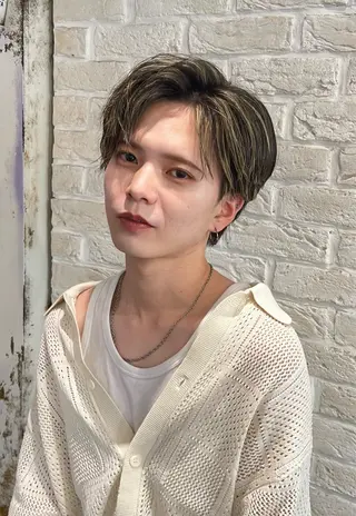 ショート メンズ reverd 竹下 大輔 メンズパーマのヘアスタイル