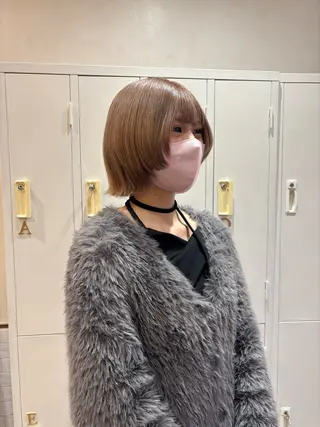 ミディアム カラー 🧸似合わせデザイン ほそいけいこ🧸のヘアスタイル
