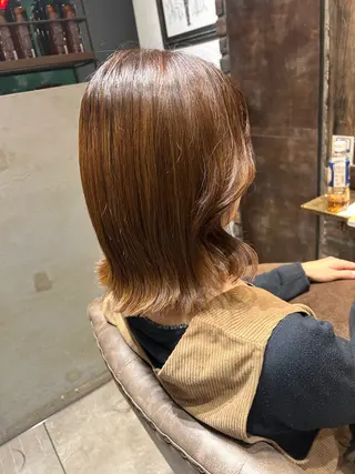 ミディアム 寒河江 真希のヘアスタイル