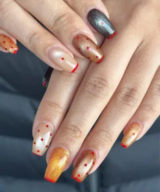 セミロング yuka ♡のネイルデザイン