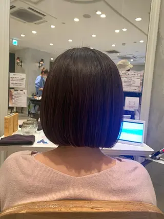 ミディアム カラー Takahashi Yuriのヘアスタイル