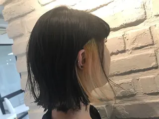 ミディアム カラー 【暖色カラー特化】 中山由梨のヘアスタイル