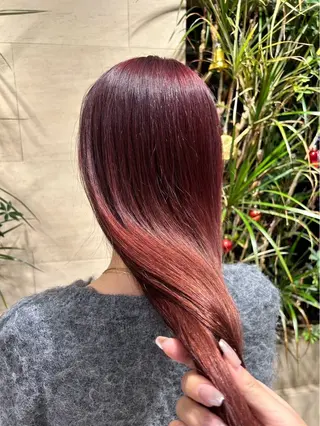 カラー luca˖ ࣪⊹/ レイヤー/艶カラーのヘアスタイル