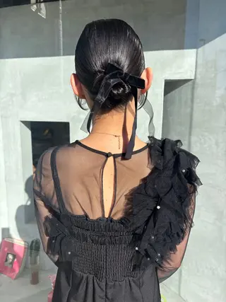 ヘアアレンジ 都築 未来のヘアスタイル