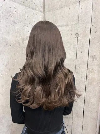 セミロング カラー 💖透明感カラー/ 艶カラー/wakaのヘアスタイル