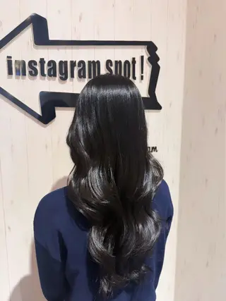 ロング Agu.hair ミサキのヘアスタイル
