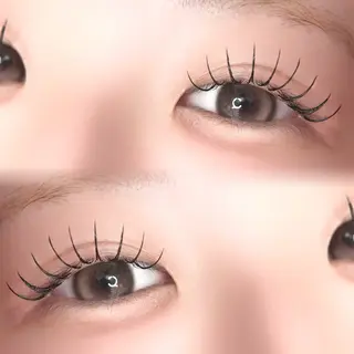 マツエク・マツパ 。ꕤ°₊sakura 束感まつ毛⊹𓈒✿のマツエク・マツパデザイン