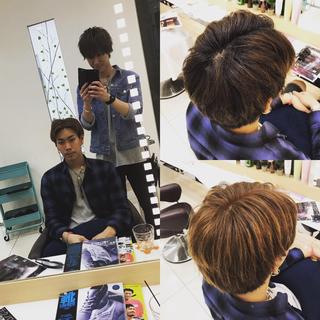 ショート 植田 敬太のヘアスタイル