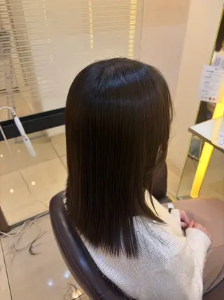 セミロング 🎀ноиокa🎀 レイヤー×暖色カラーのヘアスタイル