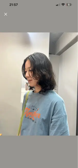 ミディアム ラフで可愛いヘア 🐈⬛Rukaのヘアスタイル